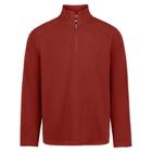 Timber Fleece Quarter Zip, Red Ochre, dynamic 6