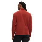 Timber Fleece Quarter Zip, Red Ochre, dynamic 3