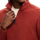 Timber Fleece Quarter Zip, Red Ochre, dynamic 5