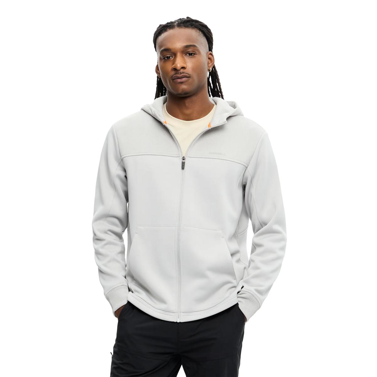 Ironwood Full Zip Fleece, Harbor Mist, dynamic 1