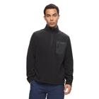 Creek Microfleece Quarter Zip, Black, dynamic 4