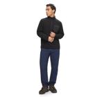 Creek Microfleece Quarter Zip, Black, dynamic 1