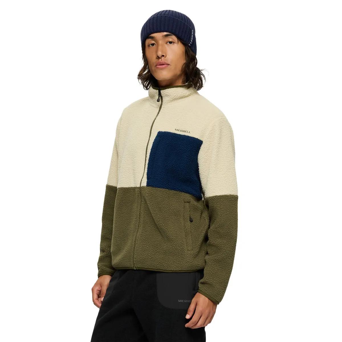 Tengu Sherpa Jacket, Basalt/Loden, dynamic 4
