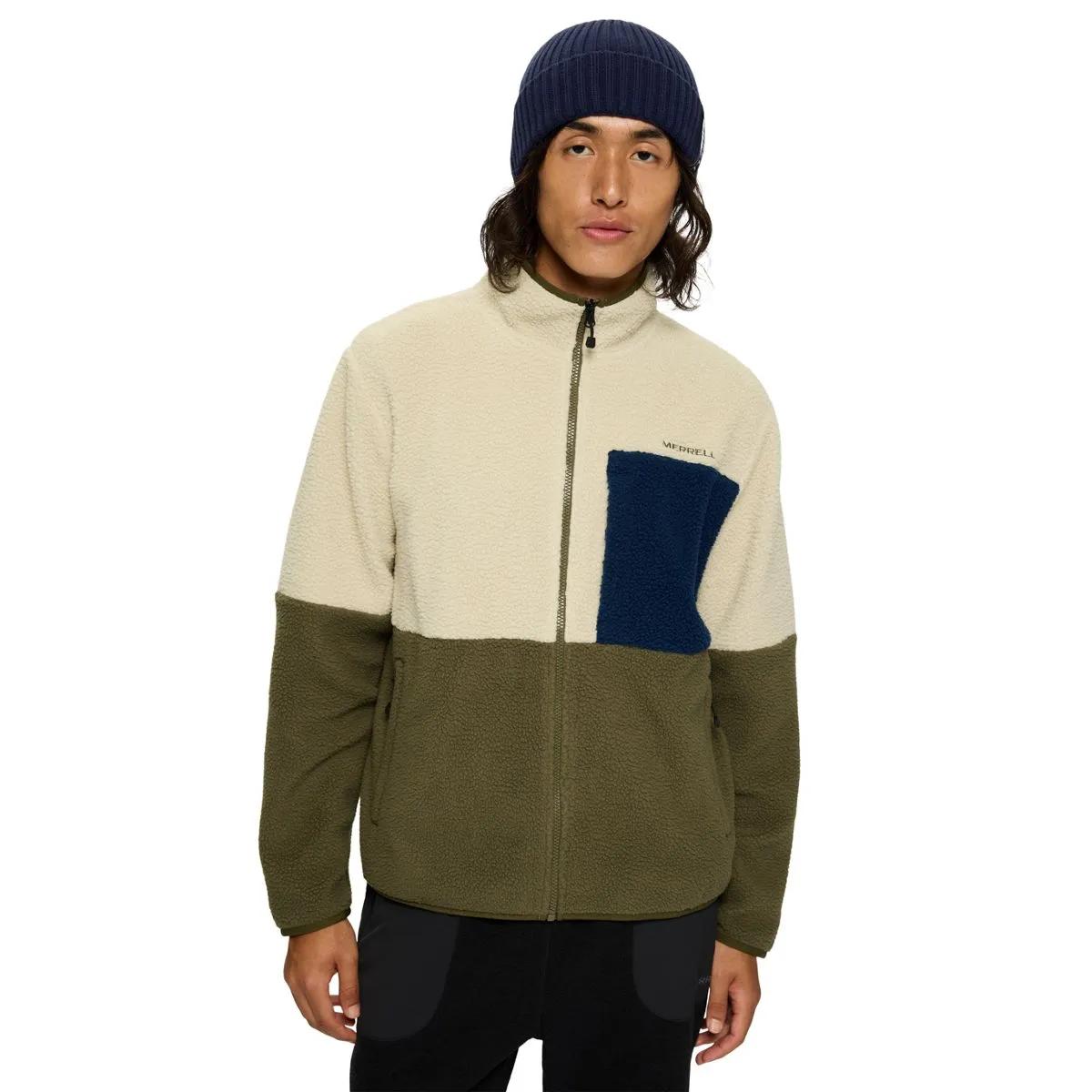 Tengu Sherpa Jacket, Basalt/Loden, dynamic 1