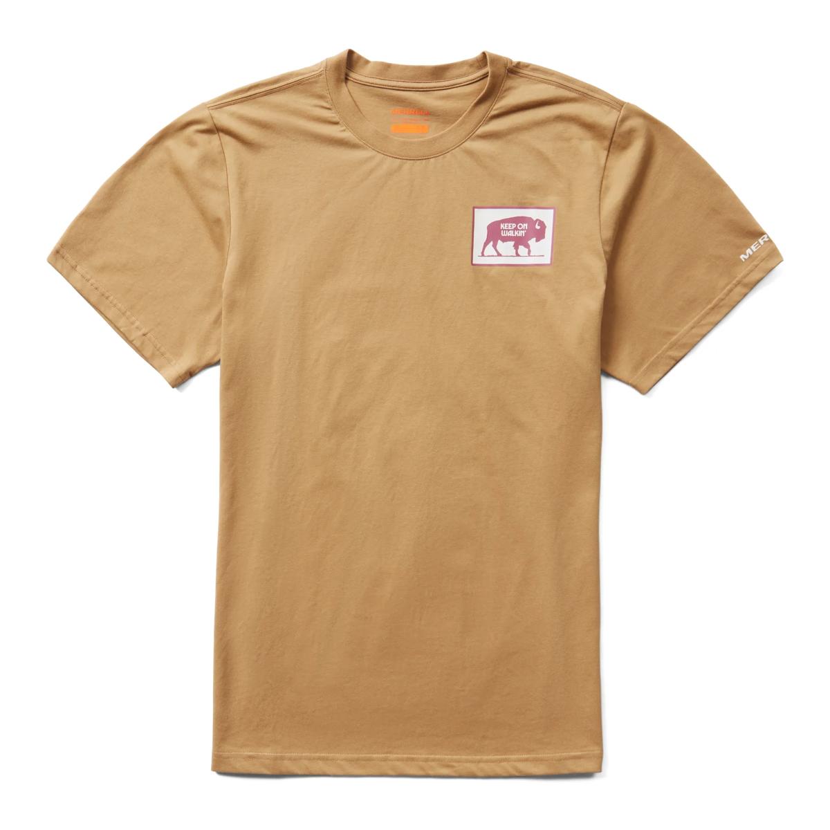 Patches Tee, Beaver Heather, dynamic 1