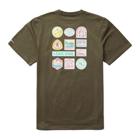 Patches Tee, Dark Moss Heather, dynamic 2