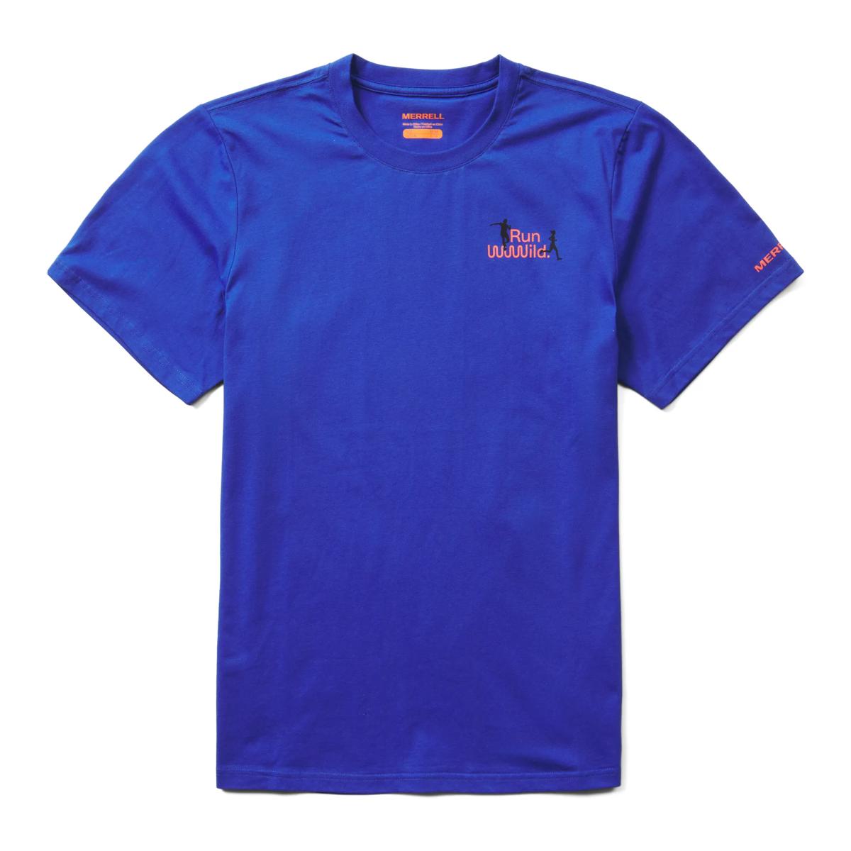 Run Wild Tee, Sapphire, dynamic 1