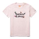 Nature Lover Tee, Rosa, dynamic 1