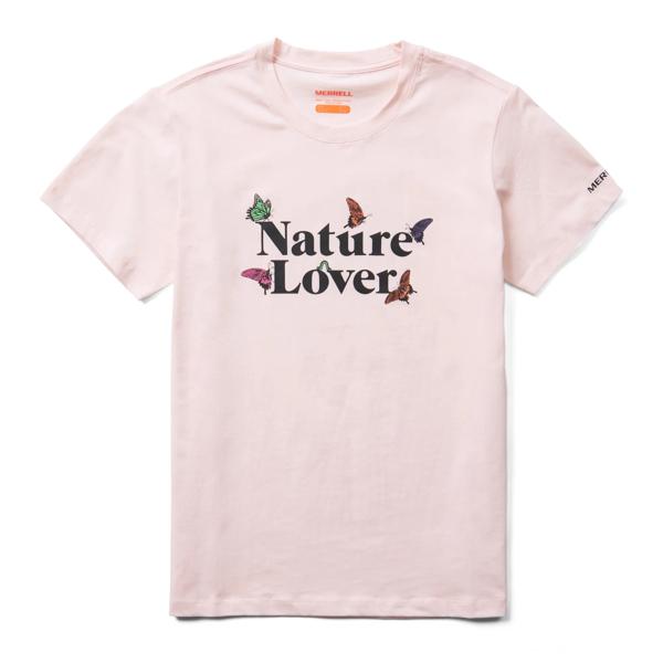Nature Lover Tee, Rosa, dynamic