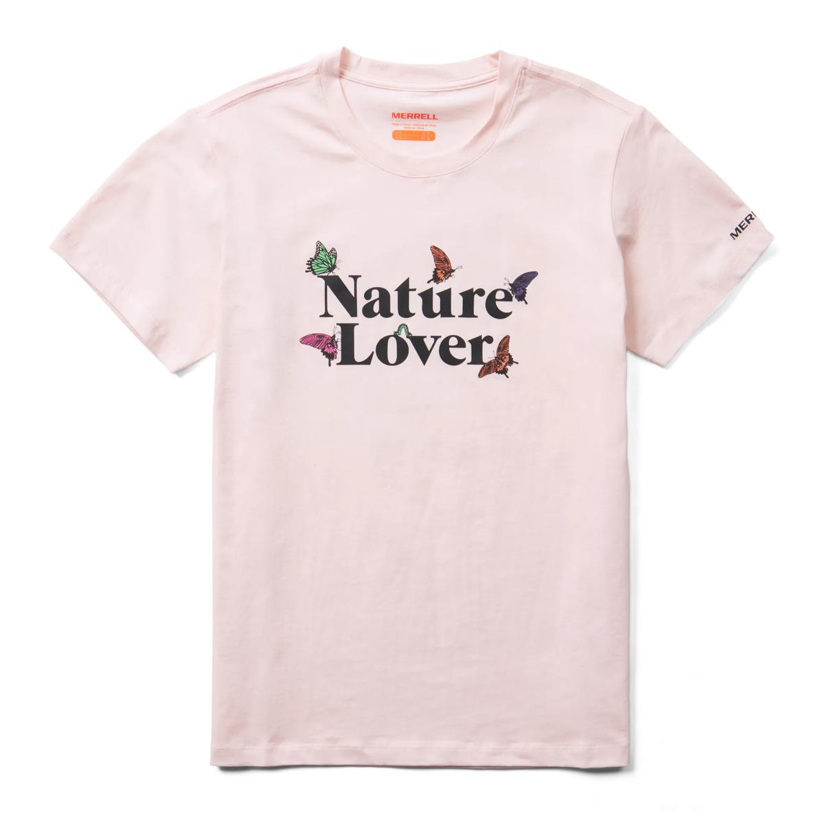 Nature Lover Tee, Rosa, dynamic 1