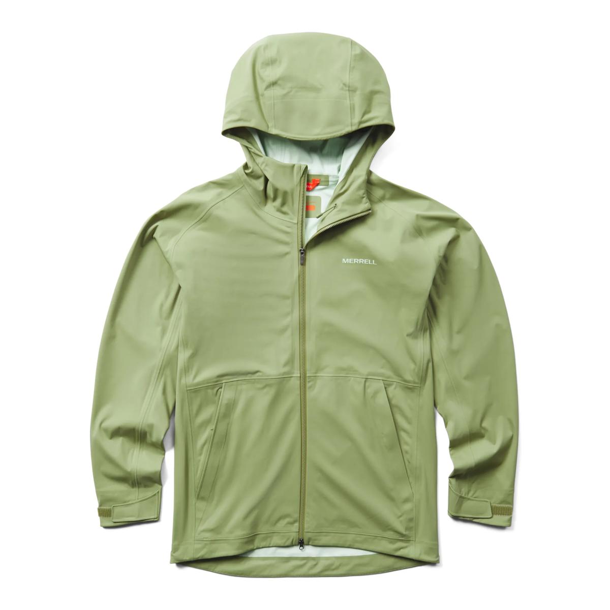 Whisper Rain Shell, Mosstone, dynamic 1