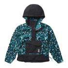 Ascend Whisper Anorak X Sweaty Betty, Blue Brushstroke Leopard/Black, dynamic 3