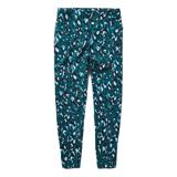 Blue Brushstroke Leopard