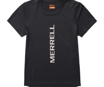 Merrell Trail Run Short Sleeve Tee, Black