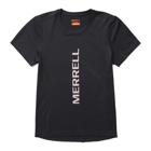 Trail Run Short Sleeve Tee, Black, dynamic 1