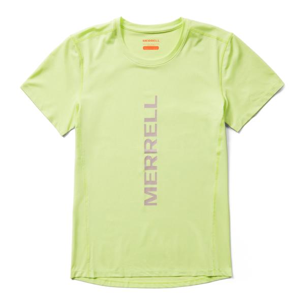 Trail Run Short Sleeve Tee, Mantis, dynamic