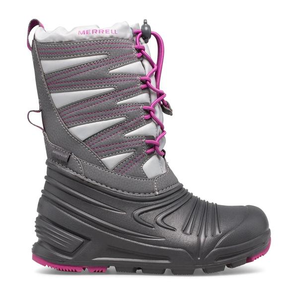 Snow Quest Lite 3.0 Waterproof, Grey/Berry, dynamic