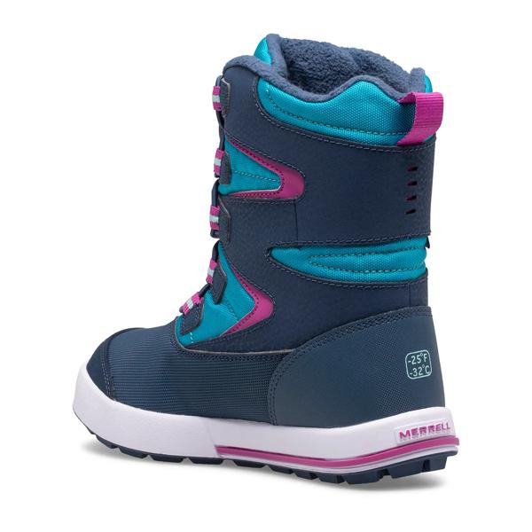 Snow Bank 3.0 Boot, Navy/Turquoise, dynamic