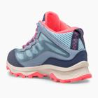 Moab Speed Mid Waterproof, Dusty Blue/Coral, dynamic 3