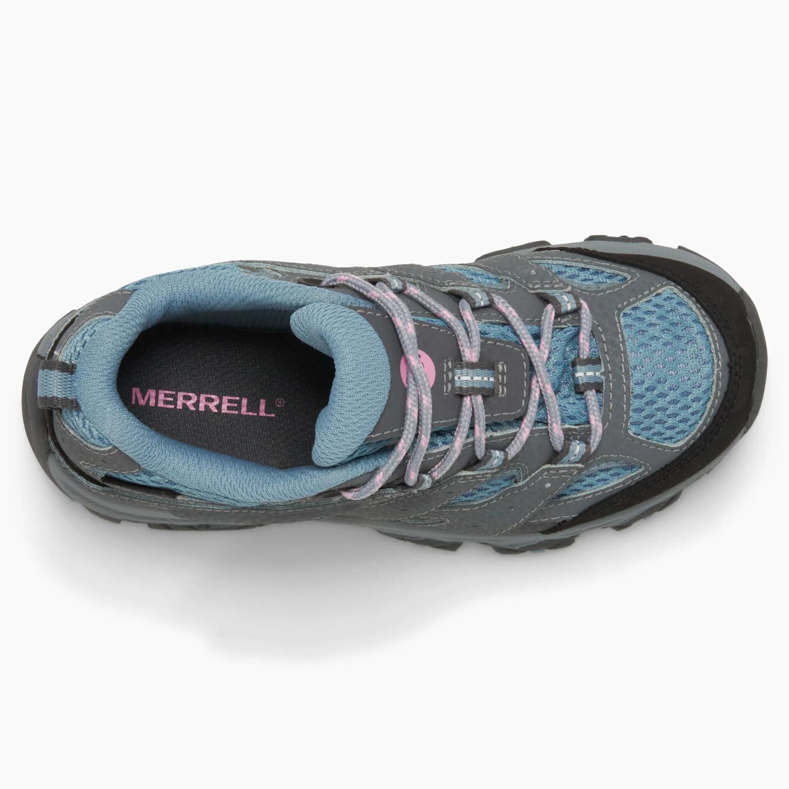 Детские кроссовки Merrell Moab 3 Low Lace Waterproof, цвет: Altitude — фото 5