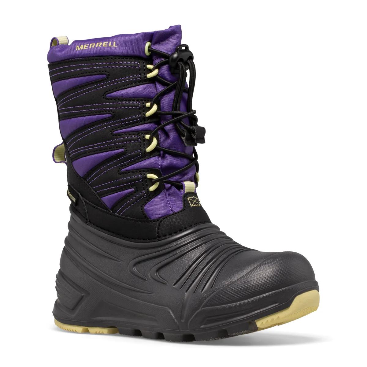 Snow Quest Lite 3.0 Waterproof, Purple/Citron, dynamic 1