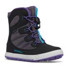 Snow Bank 4.0 Waterproof Boot, Black/Purple/Turquoise, dynamic 2