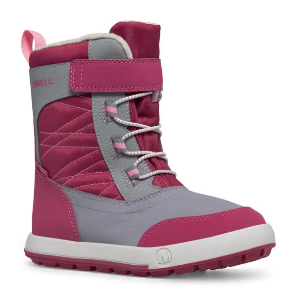 Snow Storm 2.0 Waterproof Boot, Grey/Berry, dynamic