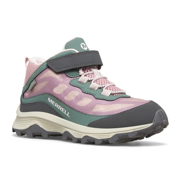 Moab Speed Mid A/C Waterproof, Dusty Pink/Olive, dynamic