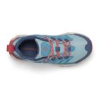Moab Speed 2 Low Waterproof, Turquoise/Coral, dynamic 3