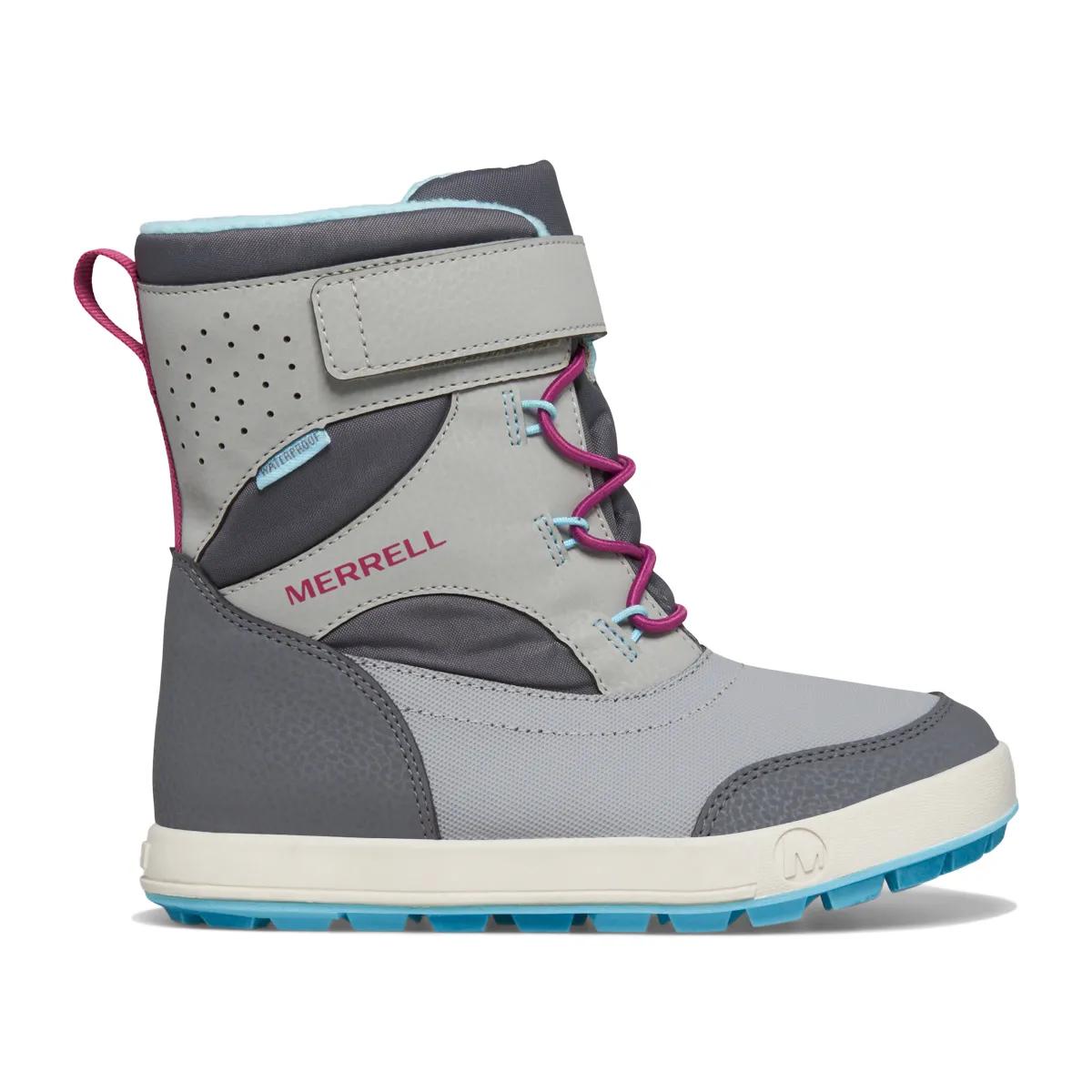 Snow Storm 3.0 Waterproof Boot, Grey/Turquoise, dynamic 1