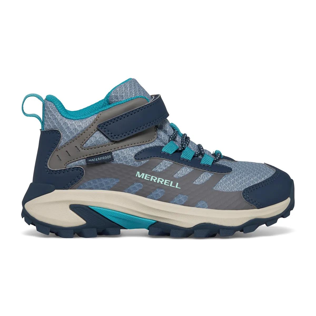 Big Kid Moab Speed Mid 2 A/C Waterproof - Boots BK | Merrell 