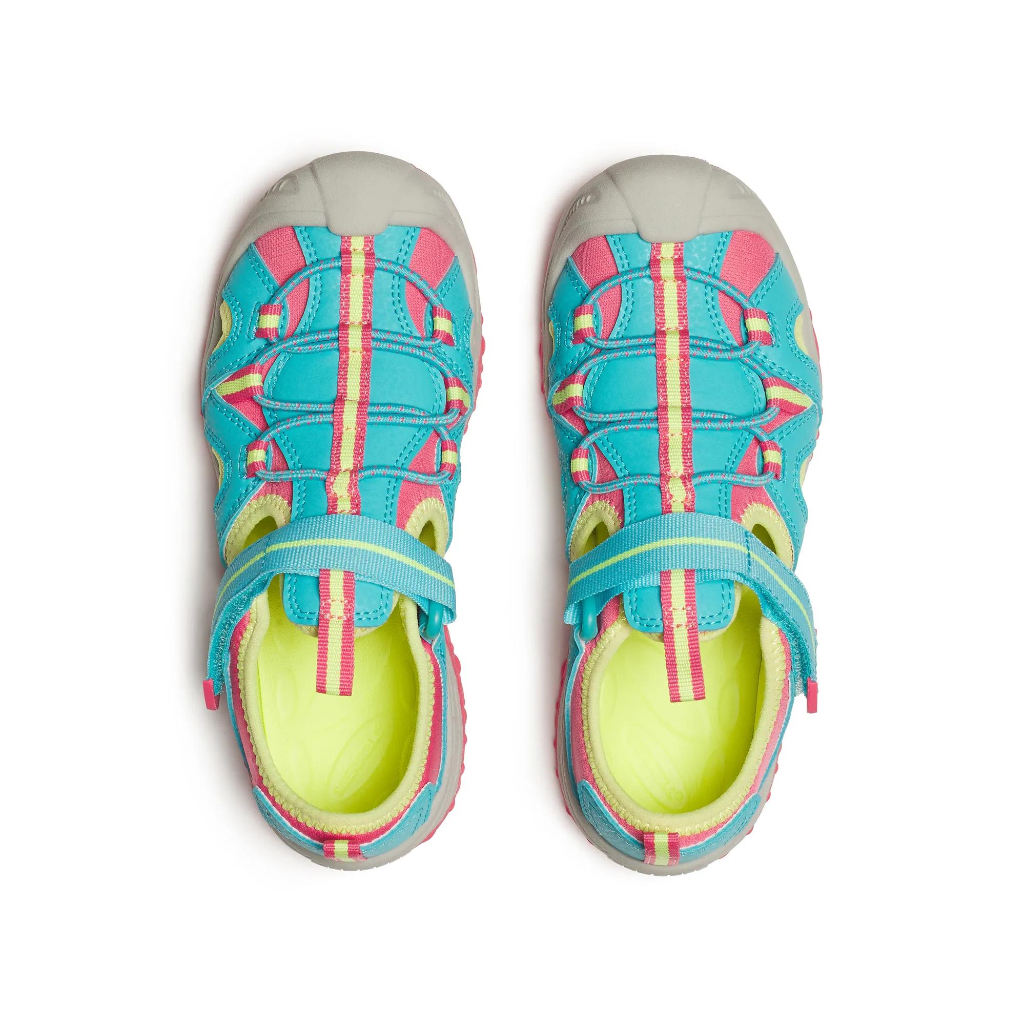 Hydro 2 Sandal, Turquoise/Coral, dynamic 3