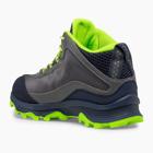 Moab Speed Mid Waterproof, Navy/Grey/Lime, dynamic 4