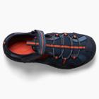 Hydro 2 Sandal, Navy/Orange, dynamic 3