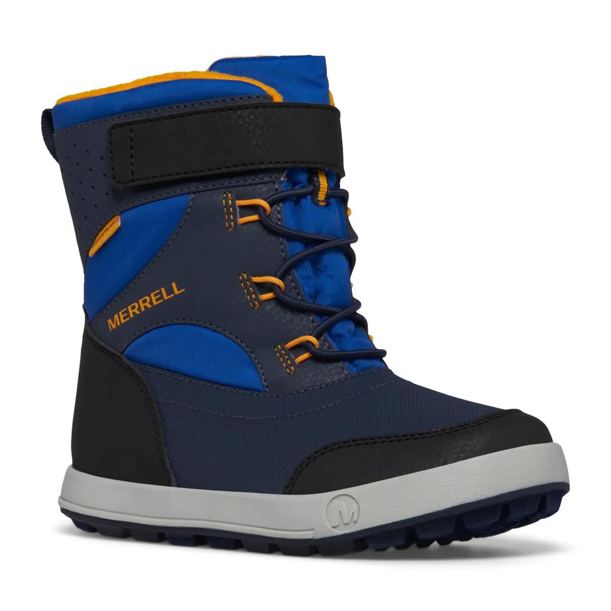 Snow Storm 3.0 Waterproof Boot, Blue/Black/Orange, dynamic 1
