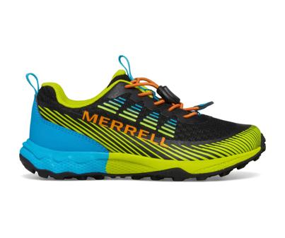 Merrell Agility Peak, Black/Citron/Cyan