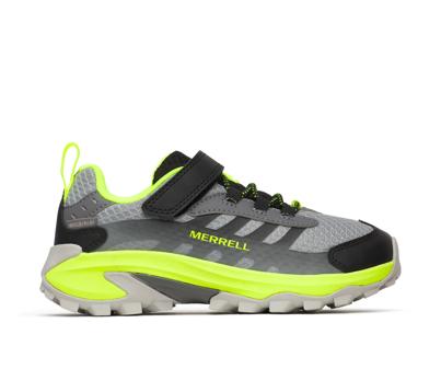 Merrell Moab Speed 2 Low A/C Waterproof, Grey/Black/Citron