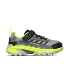 Moab Speed 2 Low A/C Waterproof, Grey/Black/Citron, dynamic 1