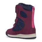 Snow Bank Jr Waterproof Boot, Navy/Berry, dynamic 4