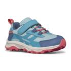 Moab Speed 2 Low A/C  Jr. Waterproof, Turquoise/Coral, dynamic 2