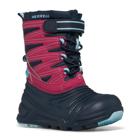 Snow Quest Lite 3.0 Jr Waterproof, Navy/Fucshia/Turquoise, dynamic 2