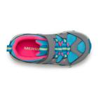 Trail Chaser 2 Jr. Shoe, Grey/Turquoise Multi, dynamic 3