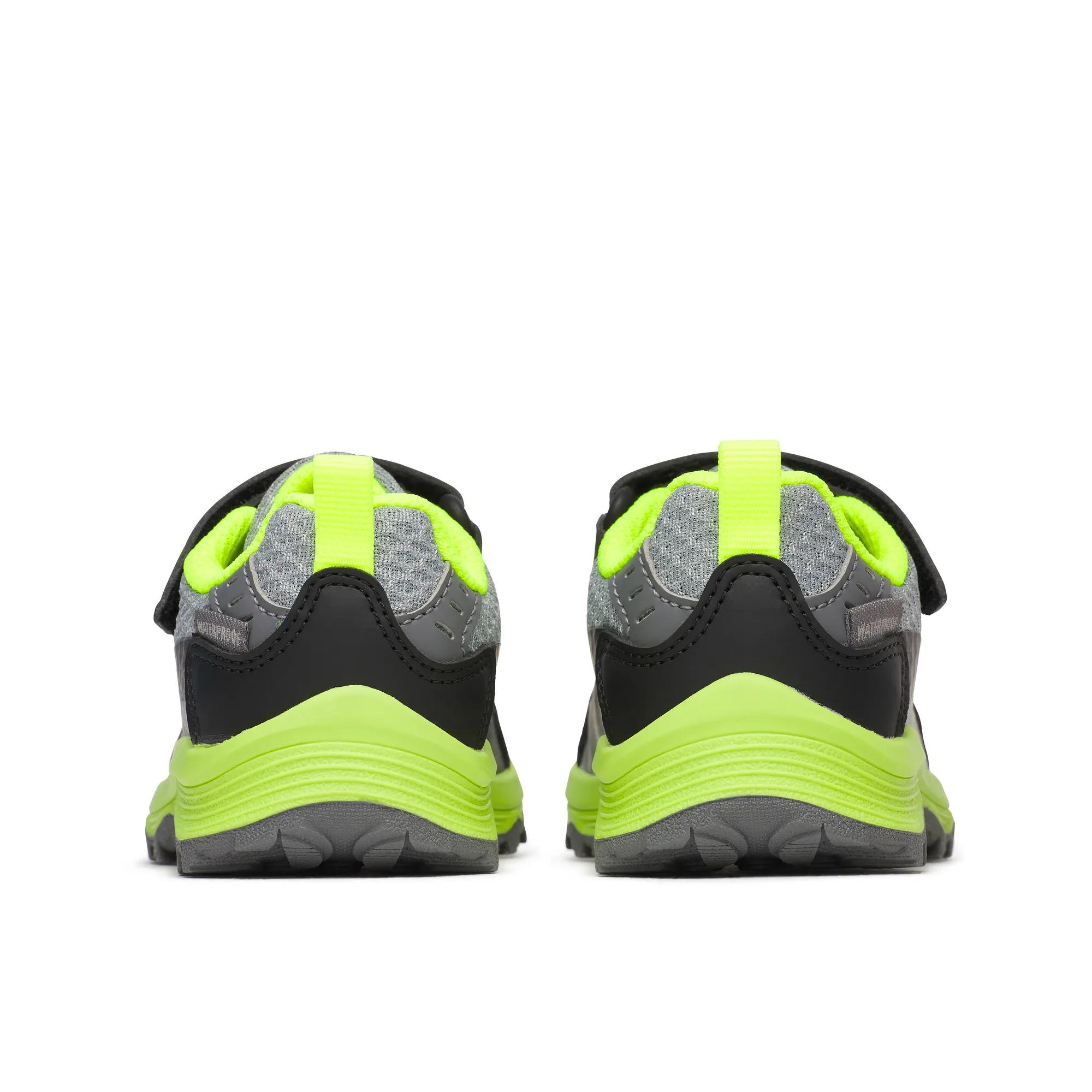 Moab Speed 2 Low A/C  Jr. Waterproof, Grey/Black/Citron, dynamic 4