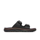 Cove Leather Slide, Black, dynamic 1