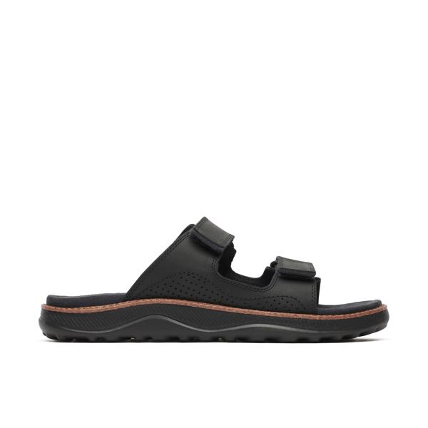 Cove Leather Slide, Black, dynamic