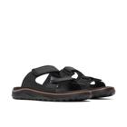 Cove Leather Slide, Black, dynamic 2