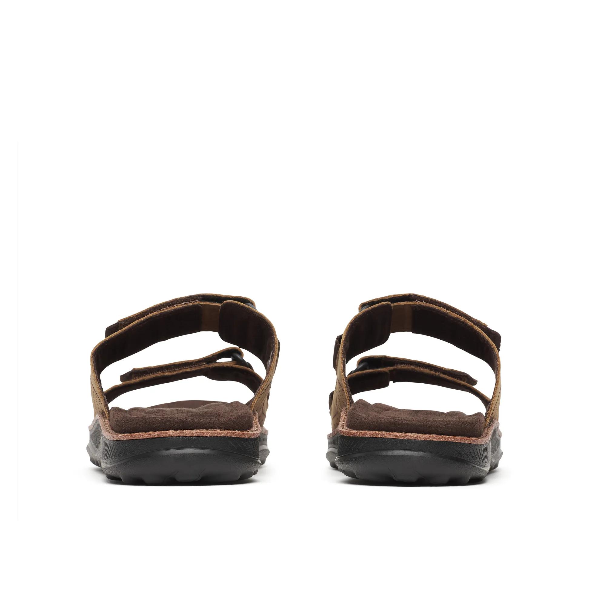 Cove Leather Slide, Coffee, dynamic 4