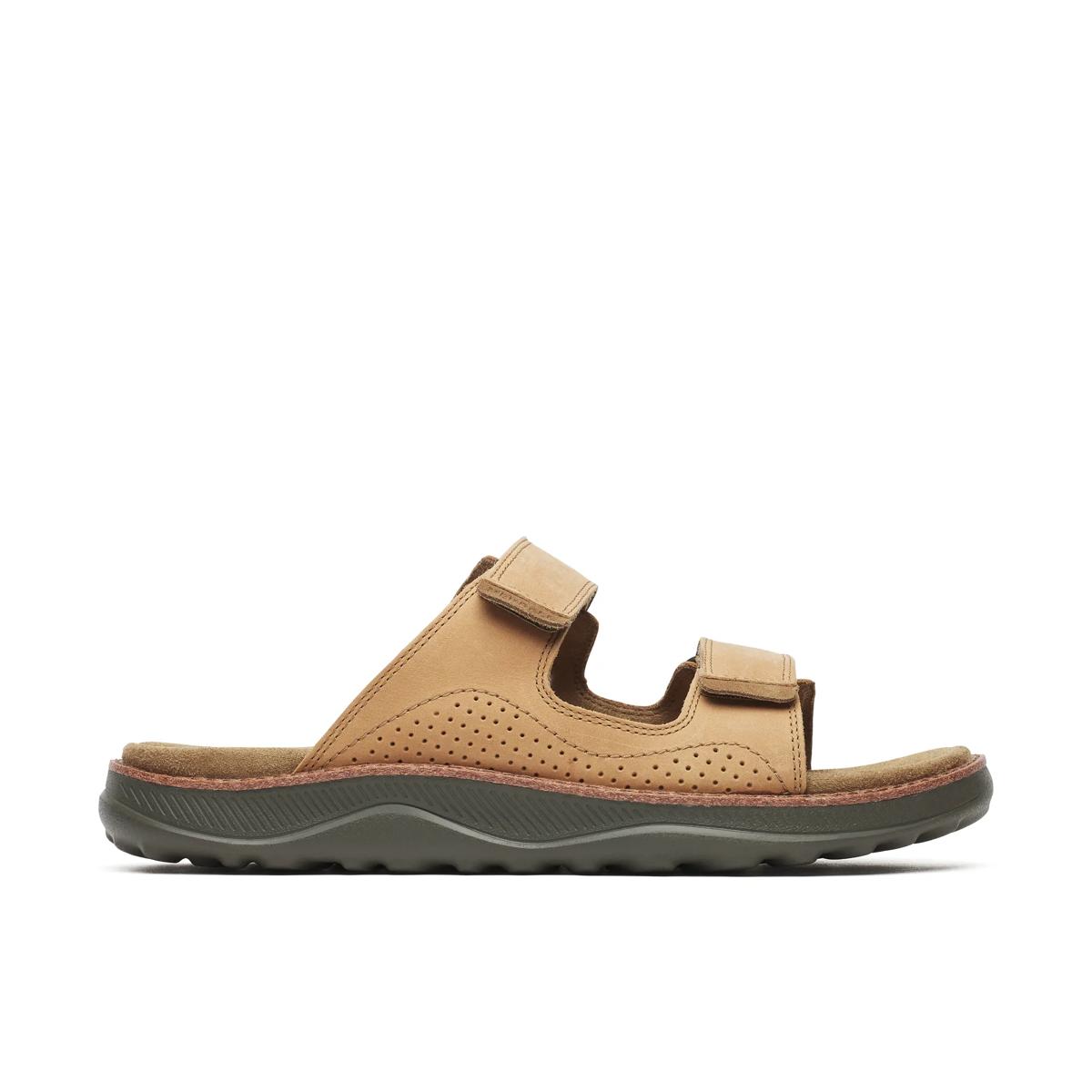 Cove Leather Slide, Grizzly, dynamic 1