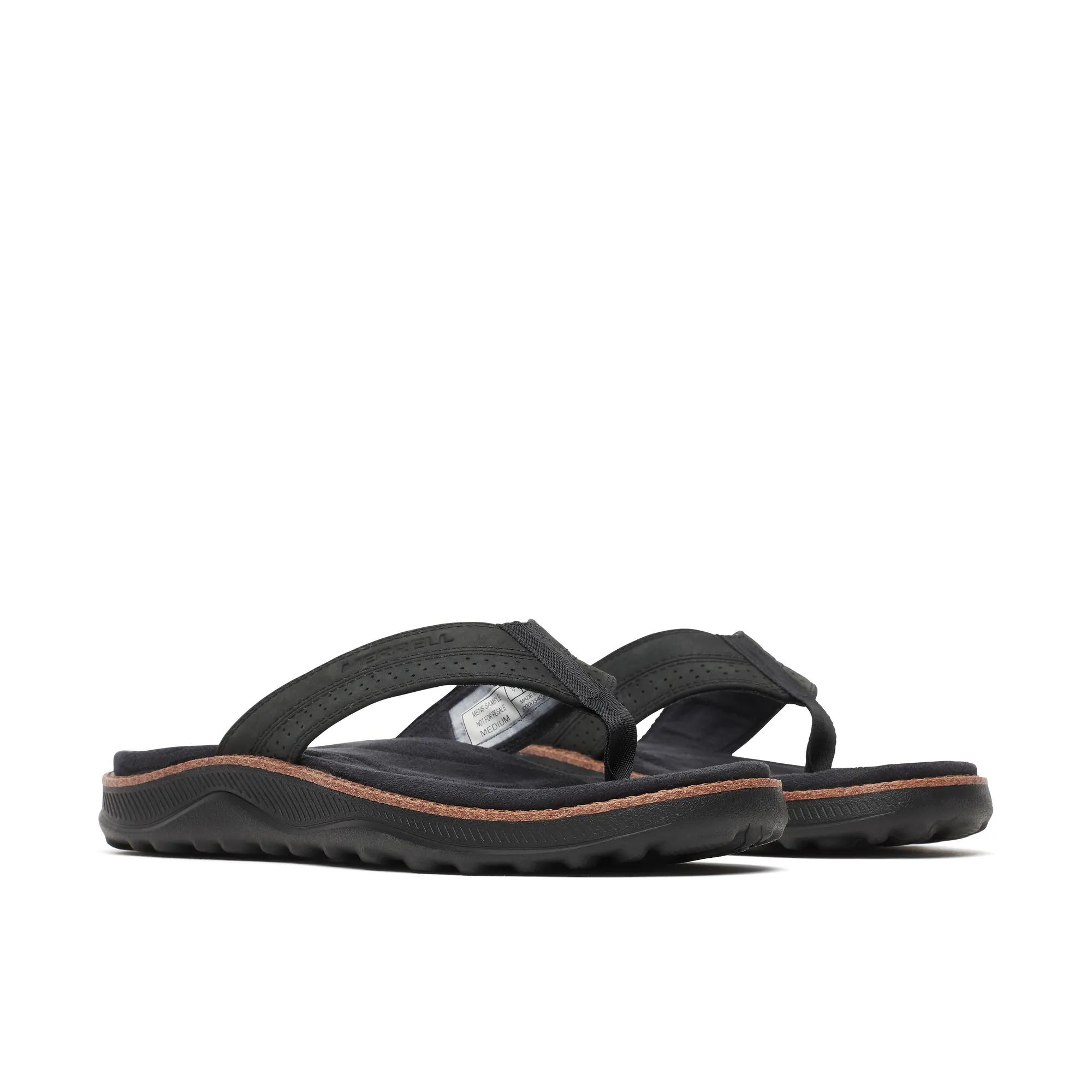 Cove Leather Flip, Black, dynamic 2