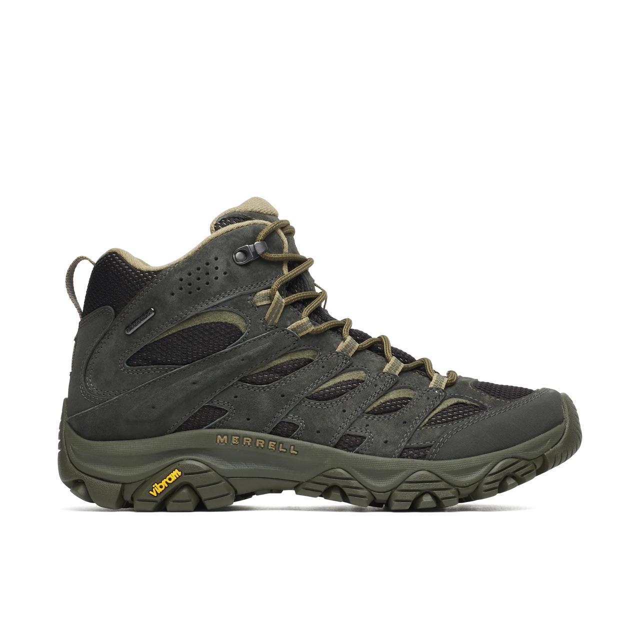 Men - Moab 3 Mid Waterproof Wide Width - Boots | Merrell
